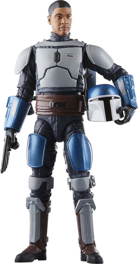 Disney hasbro star wars - mandaloriańska czarna seria dowódca floty mandaloriańskiej 15 cm figurka - wielokolorowa
