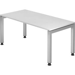 Młotek biurkowy Bach vjs16 w biały 1600 mm x 680 mm