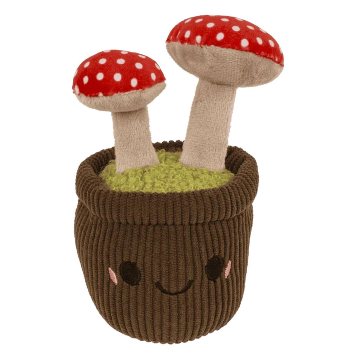 Ootb pluch-kawaii bloem in pot 18cm 6 assorti