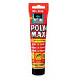Bison Poly Max Express biała tuba 165 gramów, klej montażowy, klejenie, montaż i uszczelnianie, unikalna technologia SMP, bez rozpuszczalników, do stosowania wewnątrz i na zewnątrz, prawie wszystkie powierzchnie