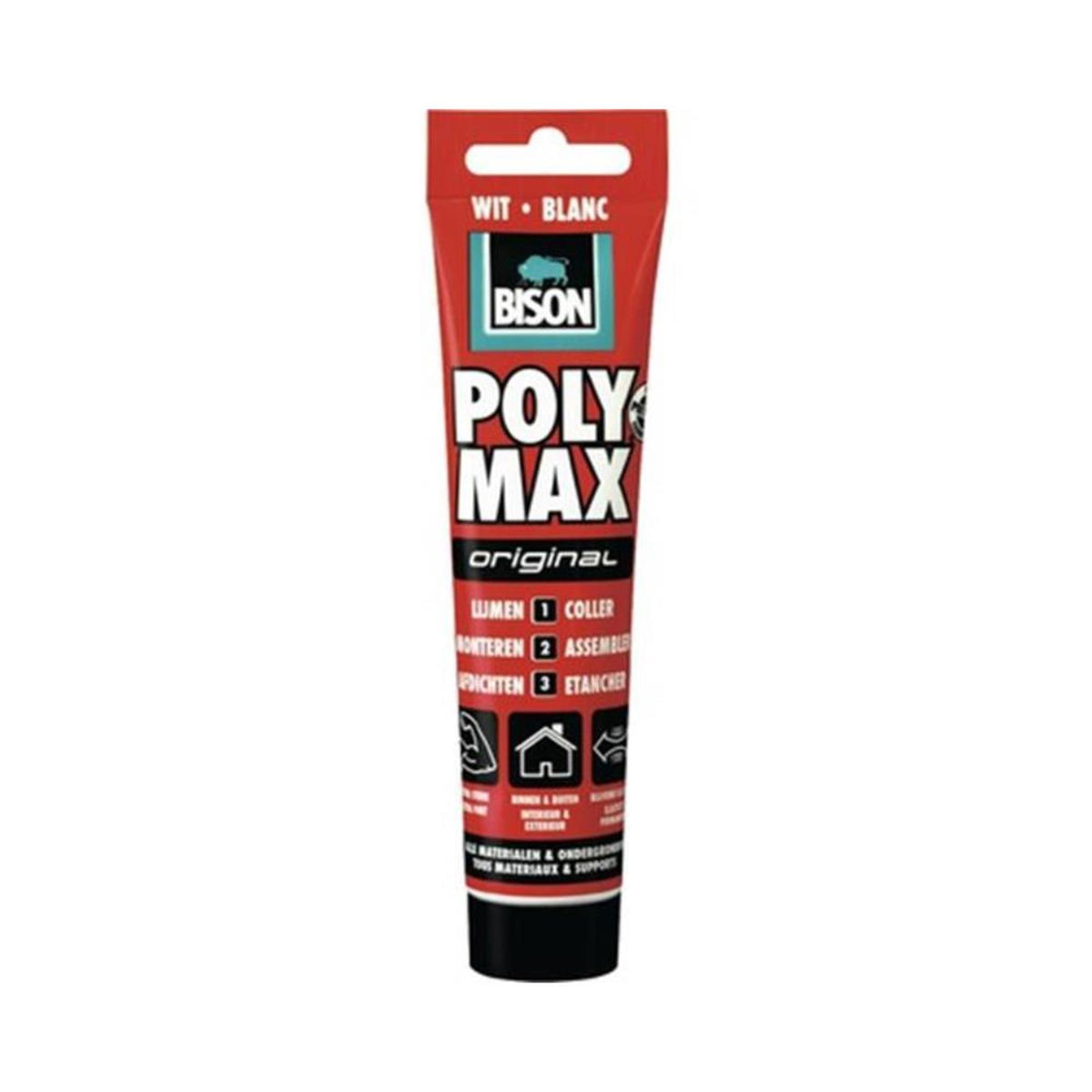 Bison poli max oryginalny biały 165gr