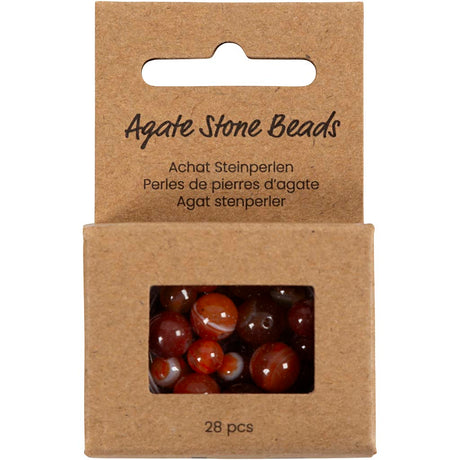 Firma Creativ https: www.cchobby.nl agat-beads-d-6-8-10-mm-hole-size-0-9-1-mm-burnt-orange-red-28-piece-1-box