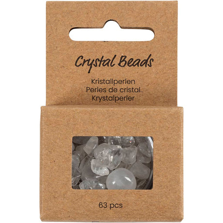 Firma Creativ https: www.cchobby.nl crystal-beads-clear-quartz-d-7-12-mm-holesize-1-mm-transparentcolors-63-piece-1-box
