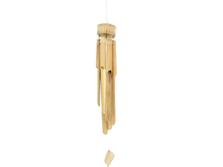 Hbx Natural Living wisiorek dzwonek bambusowy ø13xh30cm