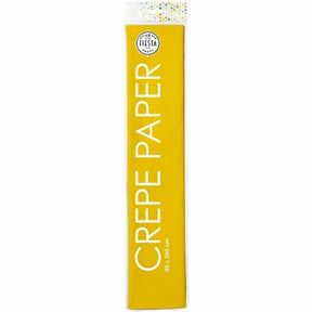 Papier krepowy Globos 50x250cm żółty opakowanie 12 rolek