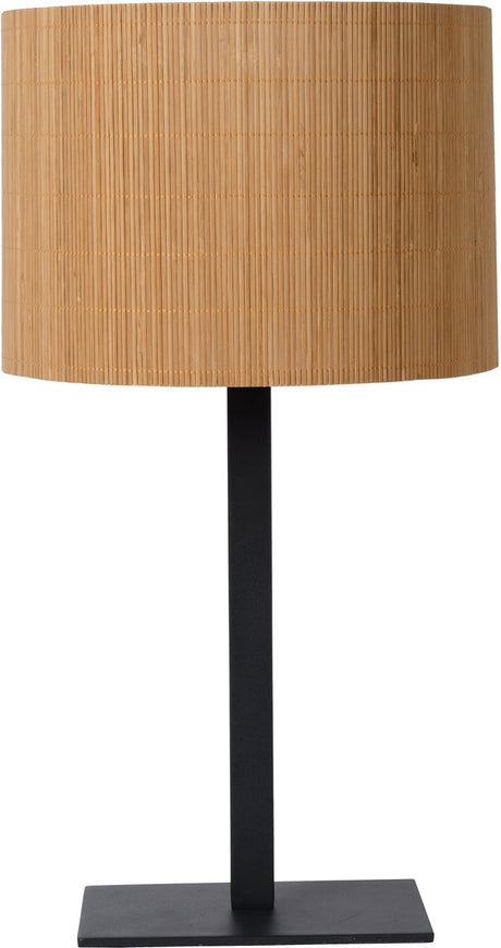 Lucide magius - lampa stołowa - ø 28 cm - 1xe27 - naturalny - japandi