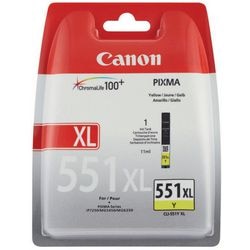 Wkład atramentowy CLI-551Y XL 6446B001 żółty