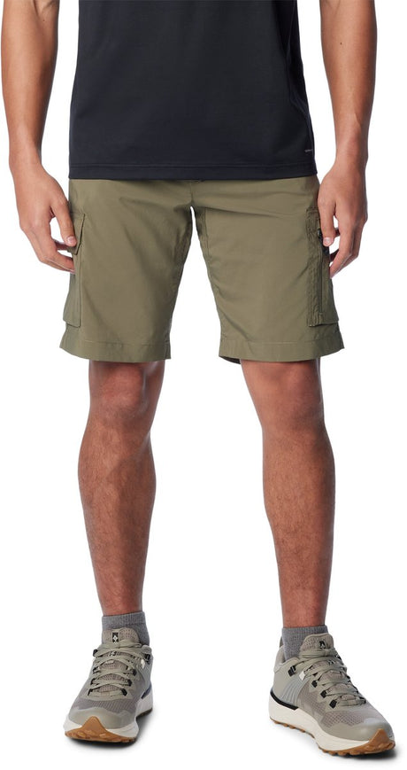 Męskie spodnie outdoorowe Columbia Silver Ridge™ Utility cargo Shorts - kamienna zieleń