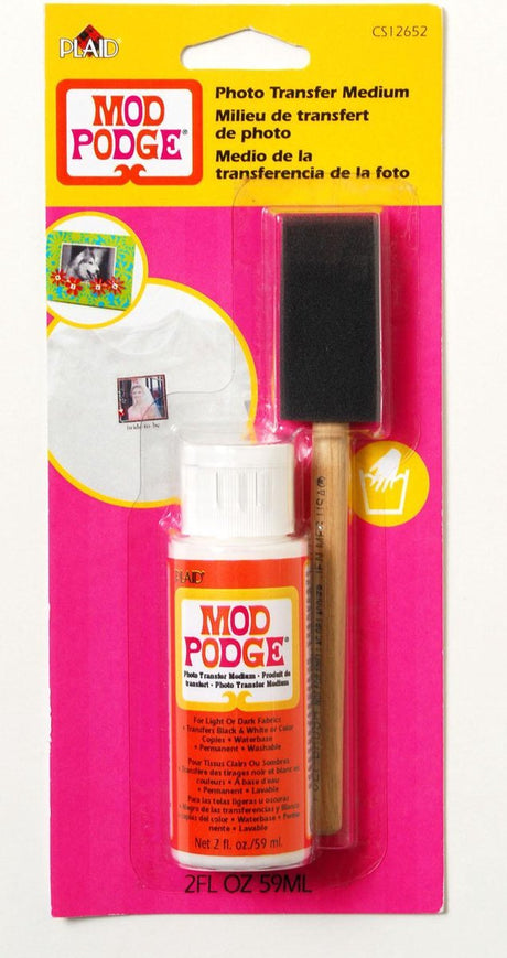 Mod podge nośnik do transferu zdjęć zgrzebny, 59ml 2 oz.