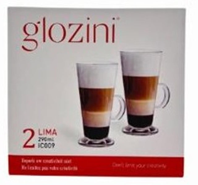 Zestaw szklanek do latte macchiato Glozini 290ml