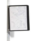 System trwałych paneli widokowych 5914-01 polipropylen 38x34cm a4 czarny