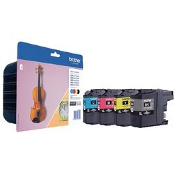 Wkład atramentowy Brother lc127xl-valp czarny cyjan magenta żółty