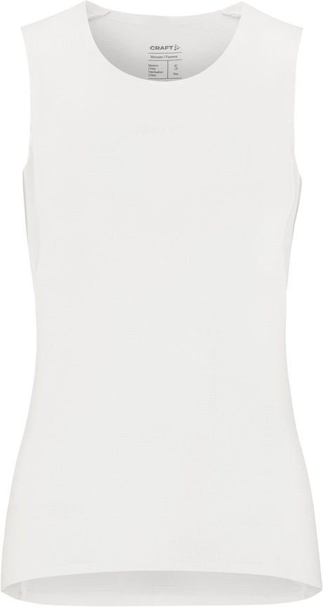 Damska koszulka termiczna Craft active nanoweight sl w - biała