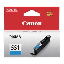 Wkład atramentowy Canon CLI-551C w kolorze cyjan
