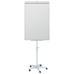 Mobilny flipchart Nobo Impress Pro Steel - z regulacją wysokości - zawiera marker - biały