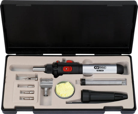Zestaw do lutowania gazowego Ks Tools zestaw mini-loet 9 sztuk.