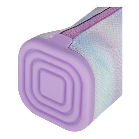 Piórnik pastelowy z silikonowymi bokami