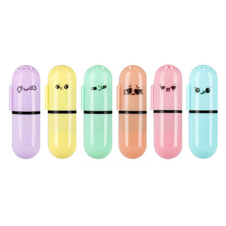 Mini pastelowy rozświetlacz zapachowy, 6 szt.