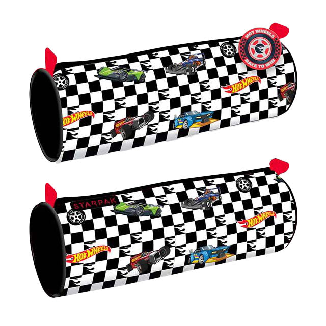 Okrągły piórnik Hot Wheels