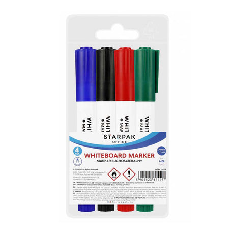 Marker tablicowy, 4 szt.