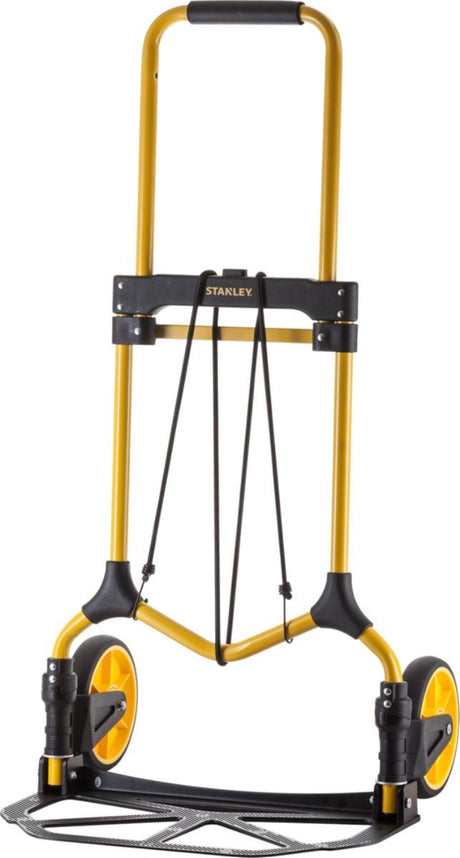 Składany wózek ręczny Stanley sxwtd-ft580 - max. 70kg - 41 x 40 x 102 cm - aluminium - w zestawie. elastyczny sznurek - czarny żółty