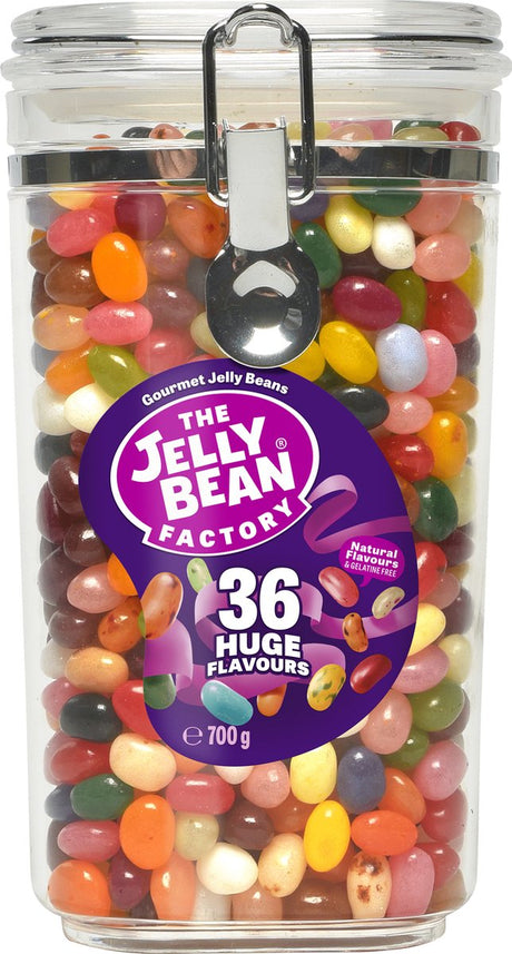 Fabryka żelek - 36 słoików mix cukierków - słoik cukierków - wypełniony cukierkami - prezent - 700 g