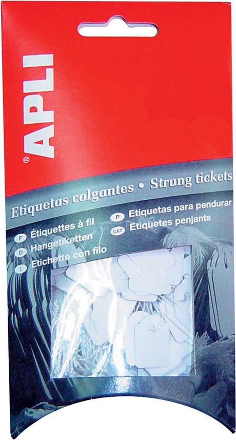 Etykiety na przewody Apli ft 28 x 43 mm (szer. x wys.) (7012) | opakowanie 100 sztuk