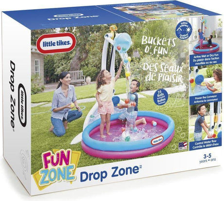Zestaw do zabawy Mattel Little Tikes Drop Zone z basenem