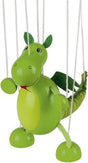 Marionetka Goki - dinozaur - 16 cm - drewno - 3 lata