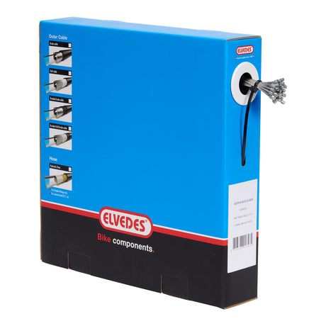 Elvedes Schakel Binnenkabel ze stali nierdzewnej 49dr Nippel 4x4 Box (50)