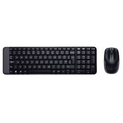 Zestaw stacjonarny bezprzewodowy combo mk220 Logitech USB2.0 klawiatura i mysz, odbiornik USB