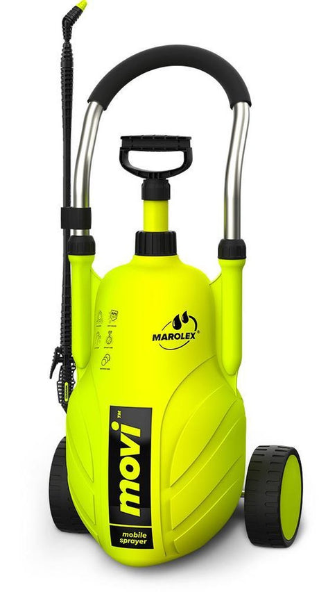 Marolex movi - opryskiwacz ciśnieniowy 16l na kółkach - opryskiwacz mgiełkowy - zwalczanie chwastów - opryskiwacz chwastów - dezynfekcja
