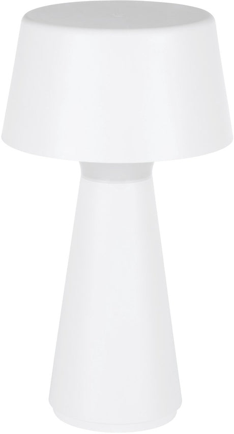 Eglo scorrano tafellamp - aanraakdimmer - draadloos - 29 cm - wit - instelbaar wit licht - oplaadbaar - voor binnen en buiten