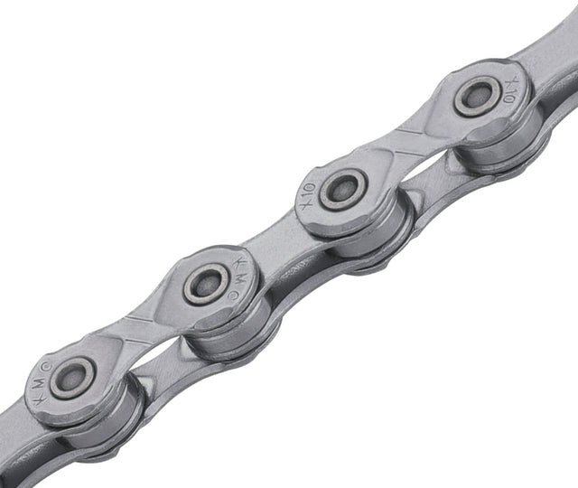 Km C x10 EPT Łańcuch rowerowy 10 prędkość 1 2x11 128 116 Sch Grey Anti -Rust
