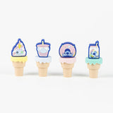 Fluor markers stitch | 8 stuks