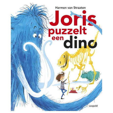 Wydawca WPG, Joris, układa puzzle z dinozaurem. 4+