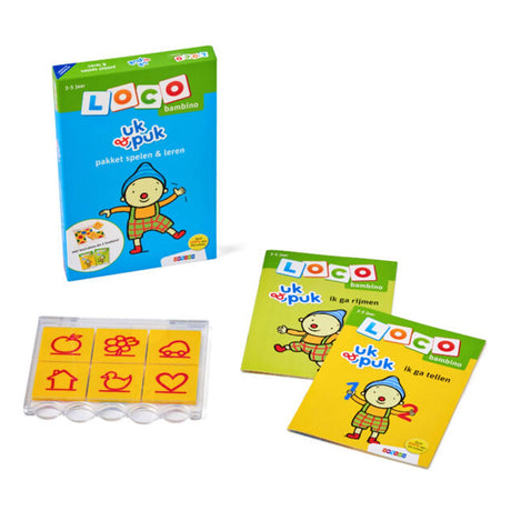 Pakiet Loco Bambino uk i puk pozwala bawić się i uczyć. 3+