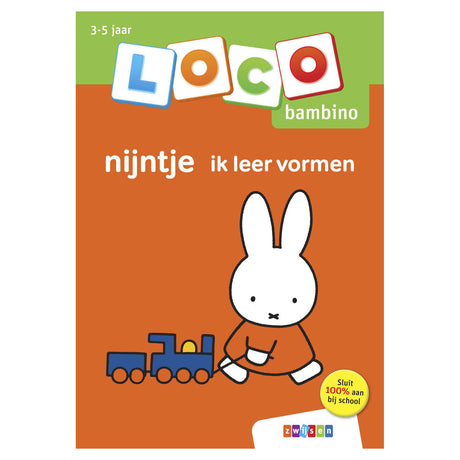 Wydawnictwo WPG Bambino Loco - Miffy Uczę się kształtować (3-5 lat)
