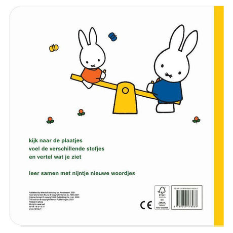 Centralna księgarnia Miffy Dotykowa książeczka do nauki słówek