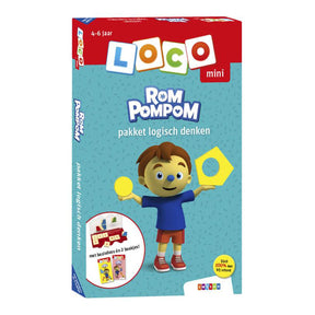 Wydawcy WPG pakiet mini loco rompompom logiczne myślenie (4-6 lat)