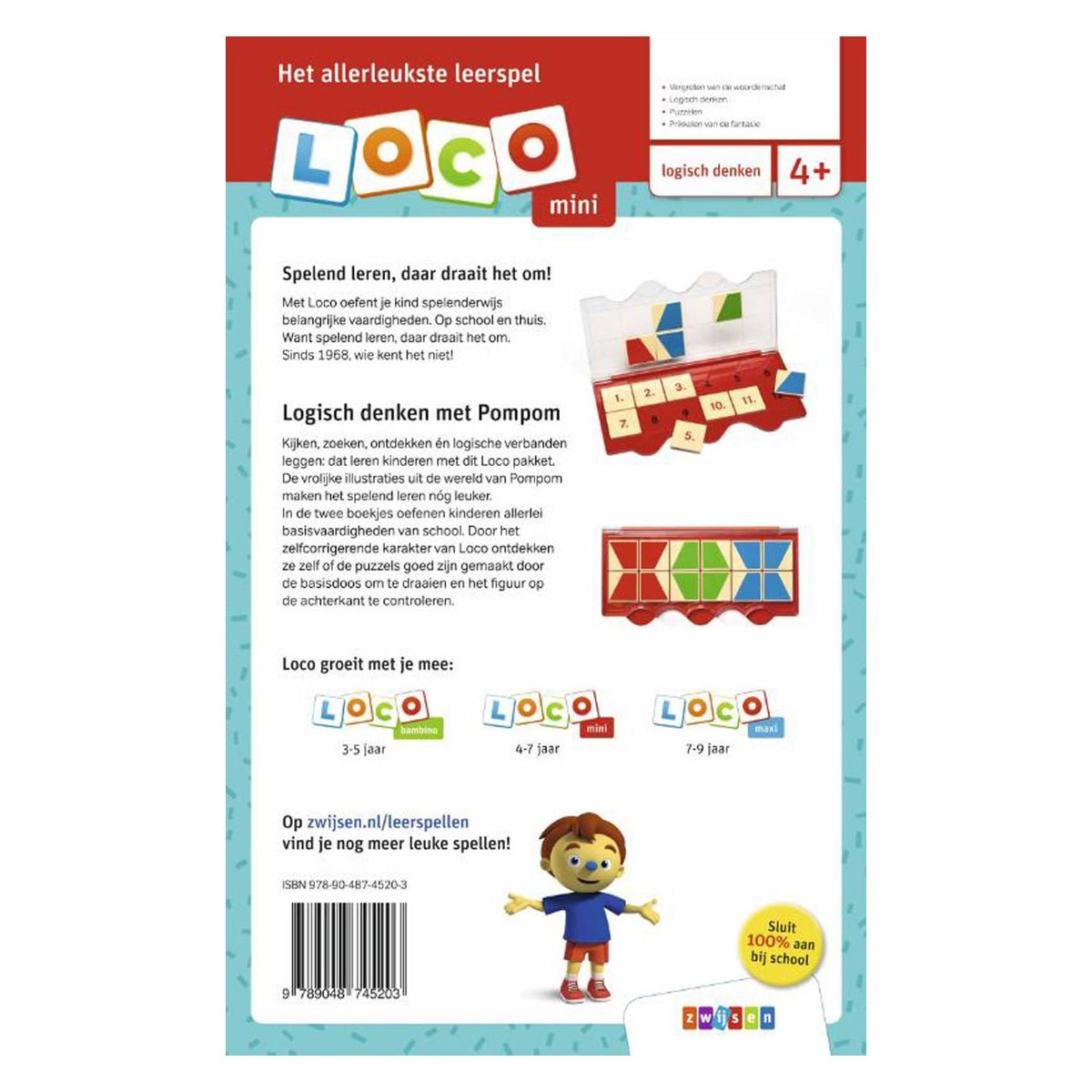 Wydawcy WPG pakiet mini loco rompompom logiczne myślenie (4-6 lat)