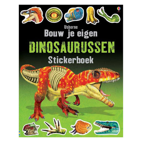 Książka z naklejkami wydawcy WPG: zbuduj własne dinozaury