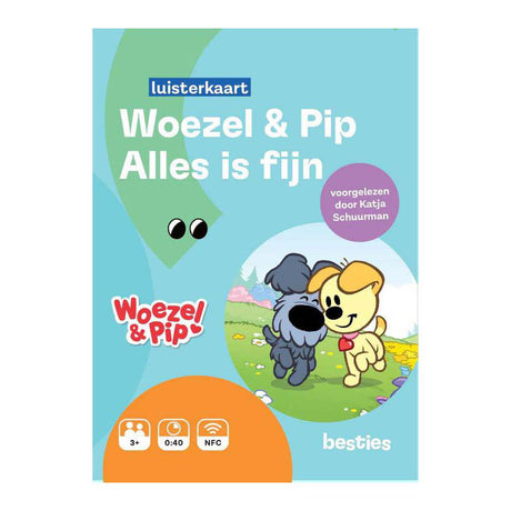 Karta odsłuchowa Central Book House Woezel i Pip Everything is Fine