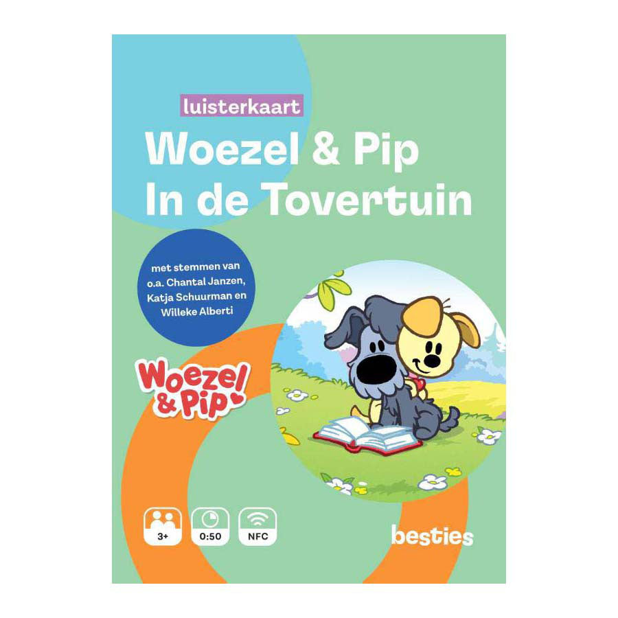 Centralna księgarnia Woezel i Pip w karcie słuchania magicznego ogrodu