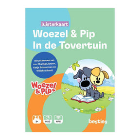 Centralna księgarnia Woezel i Pip w karcie słuchania magicznego ogrodu