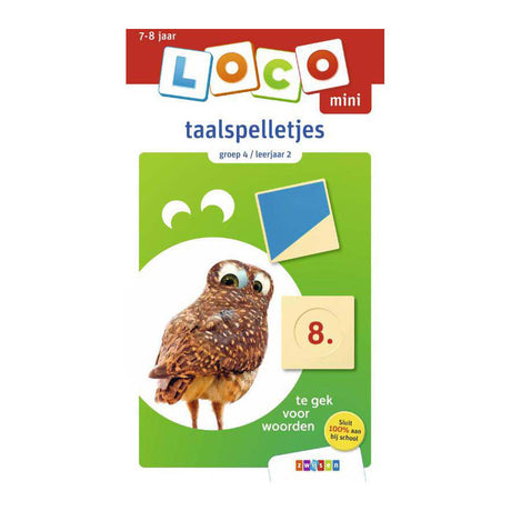 Mini-gry językowe w książeczce Loco
