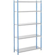 Podstawowy element arno space 100x60x200cm niebieski jasnoszary