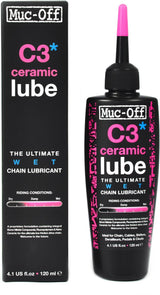 Muc-off mokry smar c3* ceramiczny olej do łańcuchów 120ml