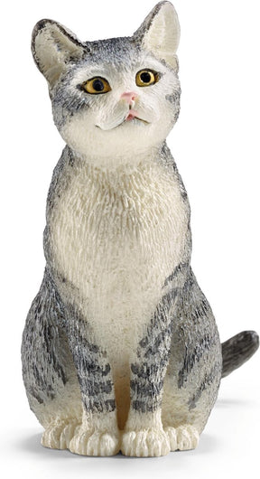 Świat farmy Schleich - kot, siedzący - 13771