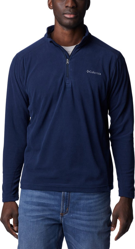 Bluza polarowa Columbia klamath range™ ii z zamkiem błyskawicznym do połowy - sweter outdoorowy - sweter polarowy - męski - rozmiar l - niebieski